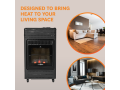 WarmGlow Living Flame Gas Heater | Portable Indoor Gas Heater